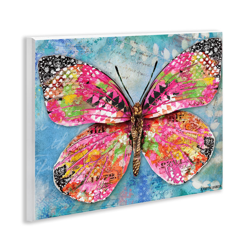 "Wonderland Butterfly", art mural par Jennifer Lambein