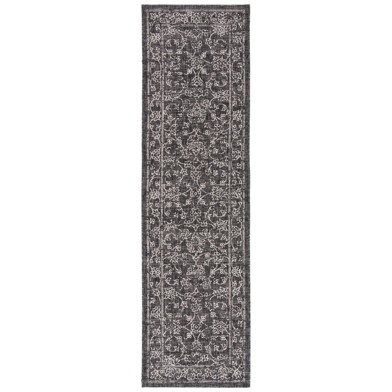 Amedee Performance Floral Indoor/Outdoor Area Rug, Runner 2'3" x 16'
