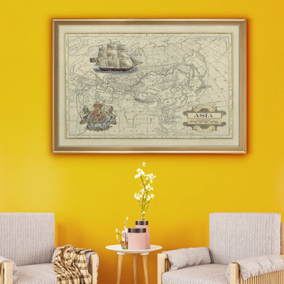 " Antique Map Of Asia "