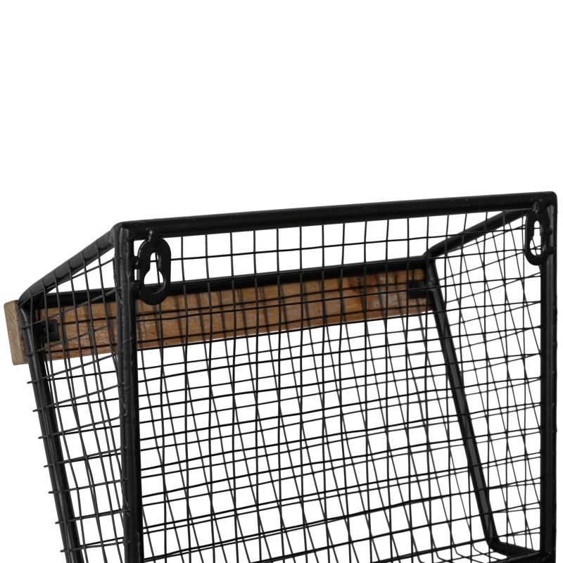 Matazzoni Wall Organizer with Wall Baskets