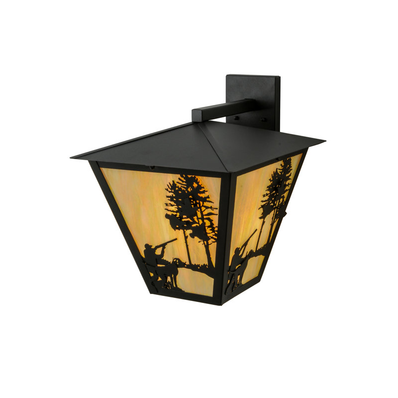 Rustic Lodge 1 - Light Outdoor Wall Lantern