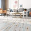 Plancher de tuiles de vinyle imperméable bleu l 60 po x P 36 po x 45 po en bois récupéré bleu (45 pieds carrés / caisse)