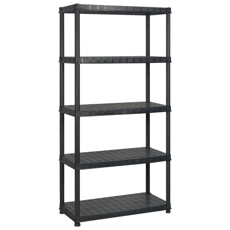 Pawlowski 205.5 cm W Shelving Unit, 72.83cm H x 36.02cm W x 45.7cm D