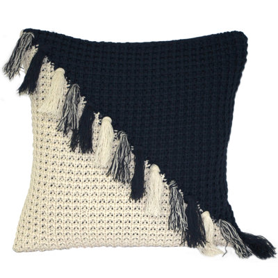 Hygge Coast Knit Throw Pillow