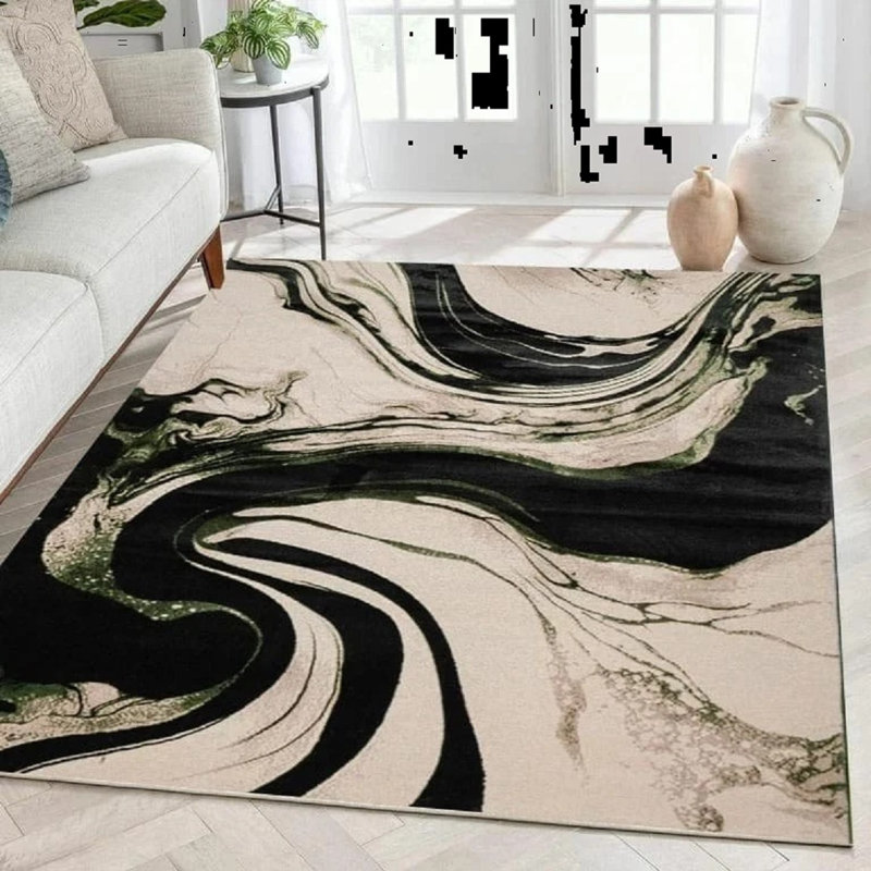 Abstract Area Rug, Rectangle 160 x 230 cm