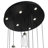 40" Wide Celine 10 Light Cascading Pendant
