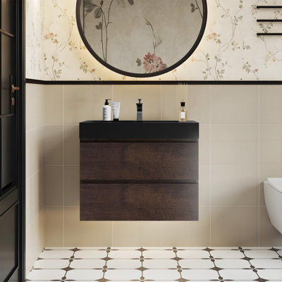 Meuble-lavabo de salle de bain Mid-Century