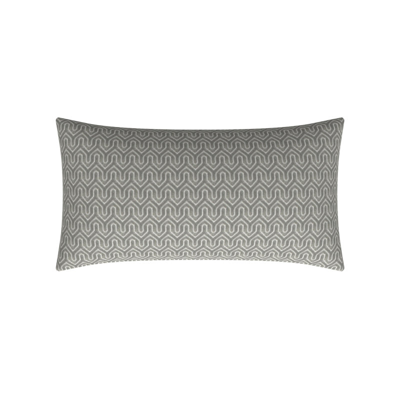 Chilton Chevron Feather Throw Pillow, 16" x 30"