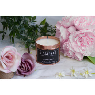 Peony Blossom Scented Jar Candle