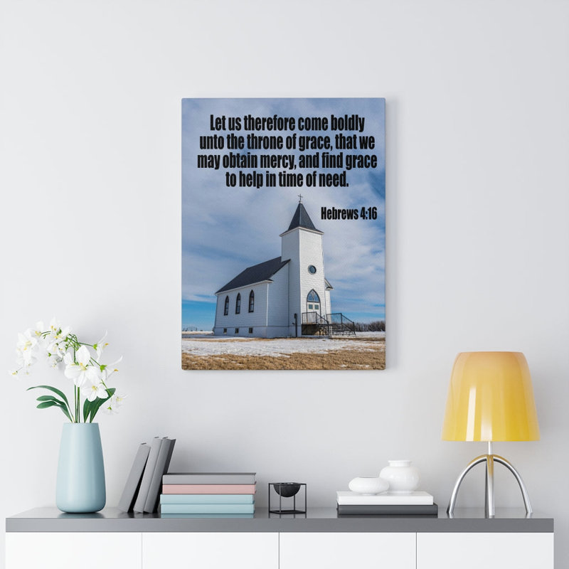 Throne Of Grace - Wrapped Canvas Print, 76cm H x 61cm W