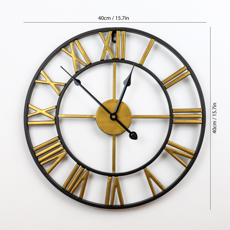 Chon Metal Wall Clock