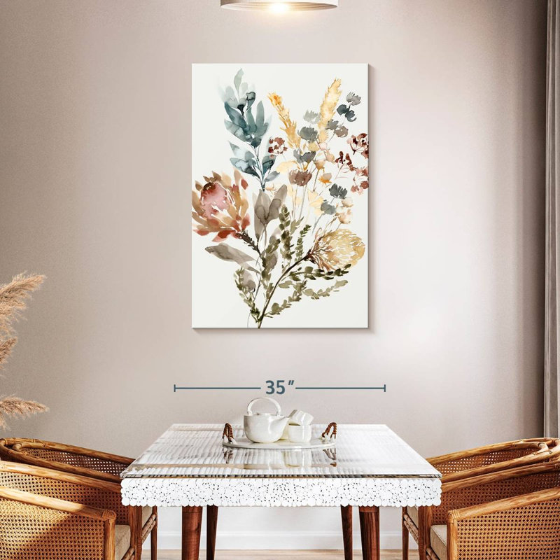 Bouquet de fleurs sauvages Harnek, H 45 po x l 30 po