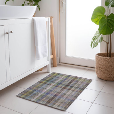 Tapis intérieur / extérieur Alfonzo avec envers antidérapant