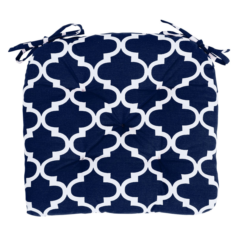Outdoor Dining Chair Chair Pad, Navy
