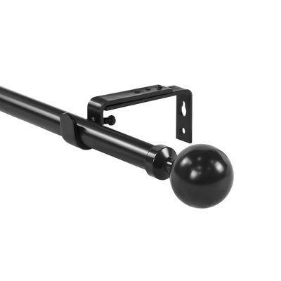 Verna Adjustable Single Curtain Rod