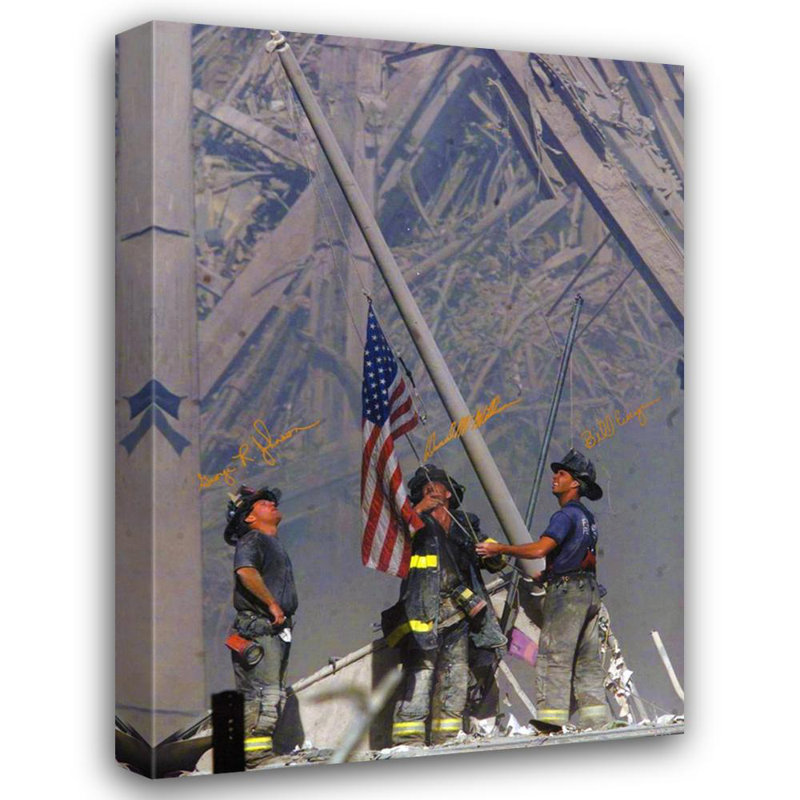 Pompiers au sol zéro, H 24 po x l 17 po