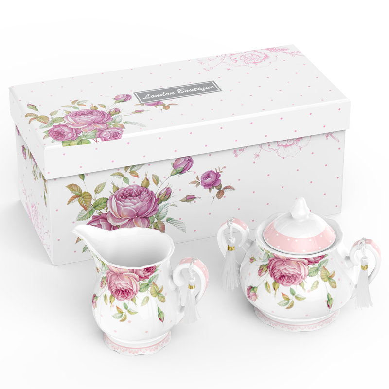 Sugar and Creamer Set