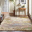 Helenville Wool Abstract Area Rug in Ivory-1570472253