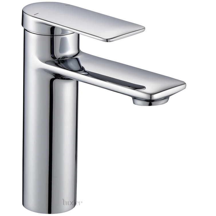 Single Hole Bathroom Faucet with Drain Assembly