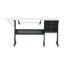 Table de couture 60,25 po x 23,75 po avec plateforme pour machine à coudre-87906411