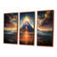 Demetra - ensemble de reproduction d'art mural paysage abstrait-108316723-108316717