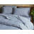 Crinkled 100% Cotton Percale Fitted Sheet-62694307-55649470