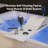 71 in. x 51 in. Alcove Whirlpool Air Combination Bathtub, Rectangular Bath, with Reversible Drain and Waterfall, in White