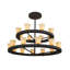 Burholme 20 - Light Glass Chandelier