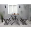 Edgerton 4 - Person Wood Patio Dining Set with Rectangular Table-86134595
