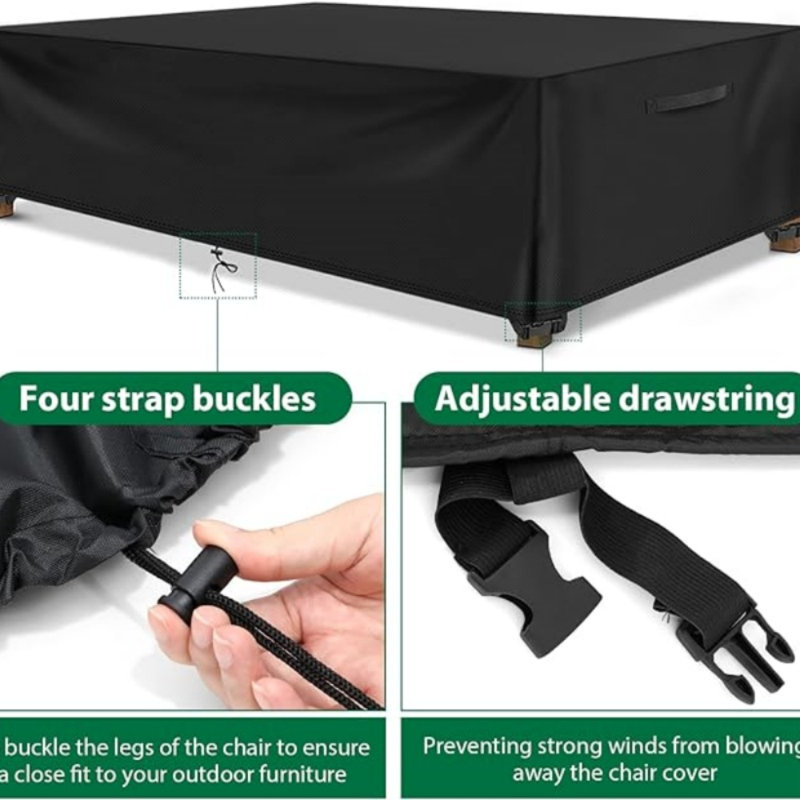 Housse imperméable pour meubles de patio