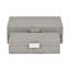 Vyrna Doily Pattern Set of 2 Storage Boxes with Silver Handles-719550198