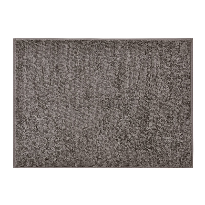 Linden - Bath Mat Bath Mat, 20" W x 32" L, Graphite