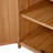 65" H Patio Kitchen Island with Adjustable Shelves-129887529