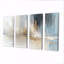 Gris blanc blanc Ech - art mural blanc - toile d'art moderne-348982245-348982240