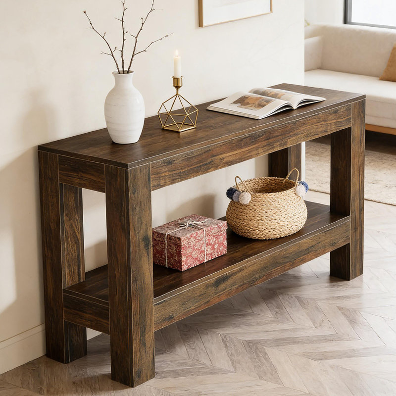 2-Tier Couch Table,Entryway Table,Console Table