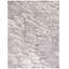 Tapis gris en laine / viscose touffeté à la main Layshia-1278779586