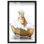 «Bathtime Cheetah Shadowbox Print Trendy Bathroom Art» par Art Remedy