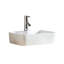 Lavabo de salle de bain carré en céramique pour bateau Modern