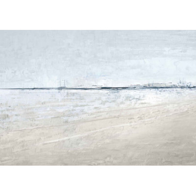 «Beach View 1» par Yaffa G - peinture sur toile tendue