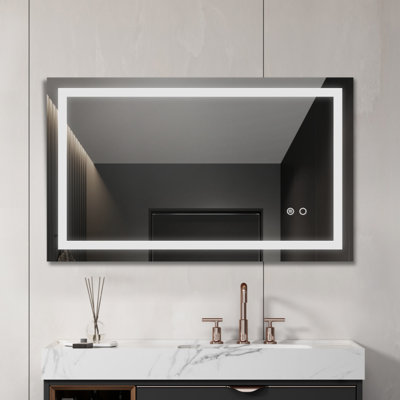 Miroir de salle de bain à DEL