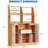 Wood Sideboard Buffet Cabinet, Large Cupboard Cabinet with Storage, Freestanding Kitchen Pantry Cabinets with Drawers, Adjustable Shelf & Storage Rack, Coffee Bar Station for Entryway