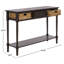 Console en bois massif 44,5 po Painswick-822642322