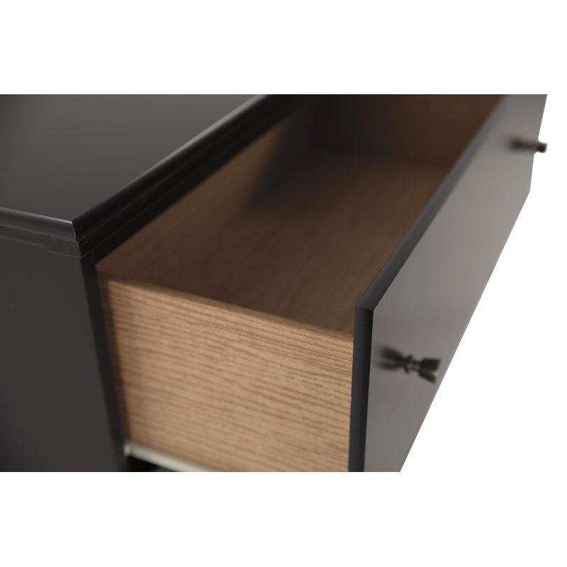 Commode Maribel, Noir, noir, noir, noir