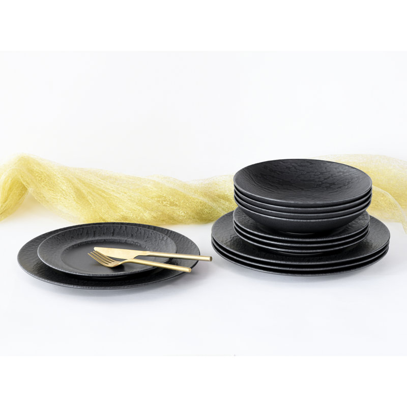 Rondo 12 Piece Dinnerware Set, Service for 4