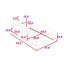 Lit plateforme simple tapissier avec coussins-778274229