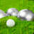 Bocce Ball Set Lawn Game with 8 Steel Tossing Balls and Carrying Case