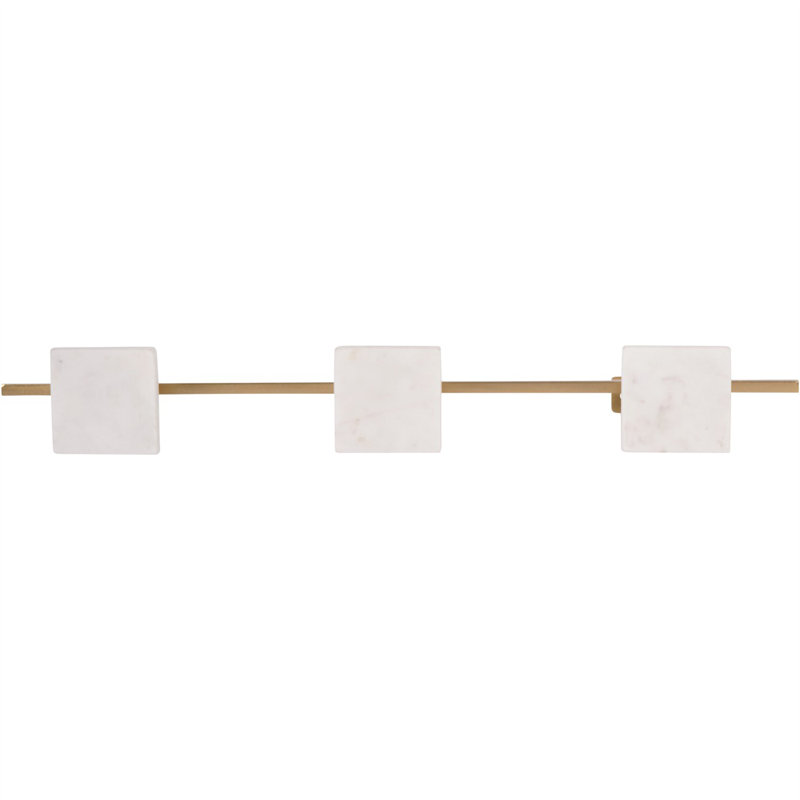 Iron Wall 3 - Hook Coat Rack