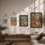 Gathered Together Modern - Framed Print-1801663072-1801663077