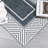 Washable Area Rug for Living Room Bedroom Office Nursery - Modern Geometric, Non-Slip Rubber Backing, Low Pile, mark Resistant, Bordered Carpet - Dark Gray, 6ft x 9ft (183cm x 274cm), USA Stock-1734230177-1734230176