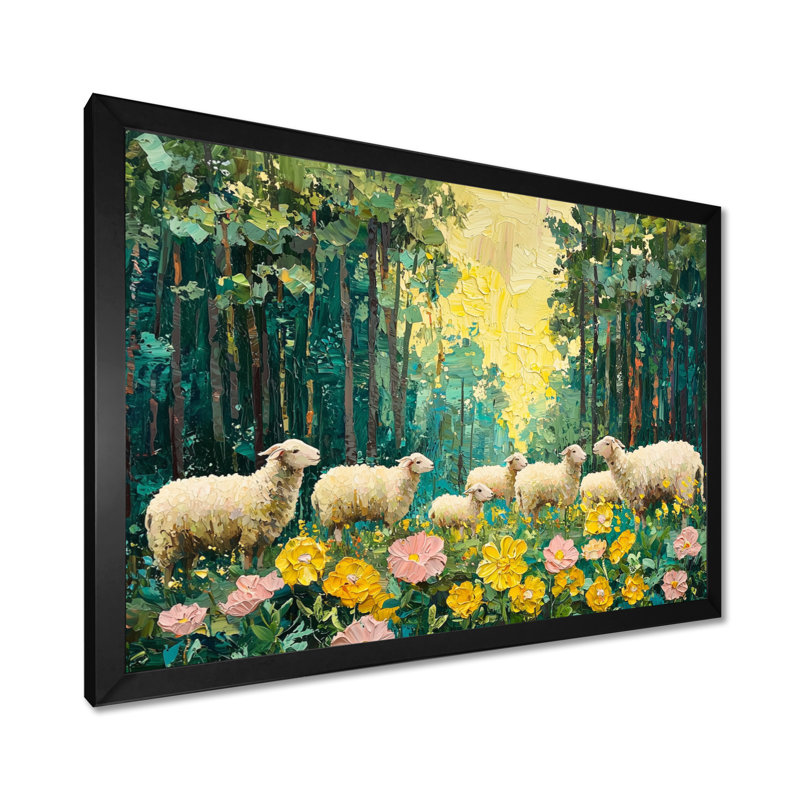Art mural sur toile Drinda, Reproduction encadrée d'une seule photo, H 30 po x l 40 po, Noir